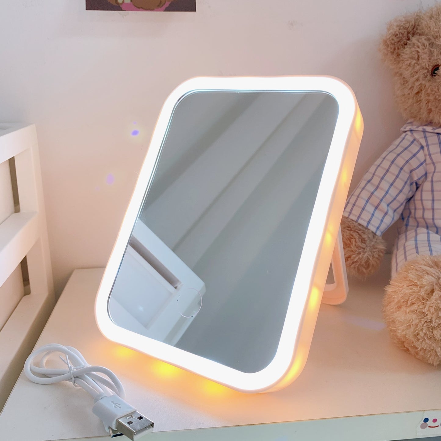 Desktop Desktop Vanity Mirror LED Vanity Mirror Portable Vanity Mirror