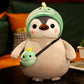 Marine Animals Series Big And Small Penguin Plush Toy Puppet Doll
