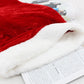 Christmas Goods Christmas Dense Velvet Short Plush Santa Hat New Super Soft Christmas Hat