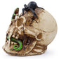 Resin Skull Human Animal Skull Snake Ornament Halloween