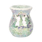 Small Light Blue Iridescent Crackle Oil Burner