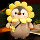 Marine Animals Series Big And Small Penguin Plush Toy Puppet Doll